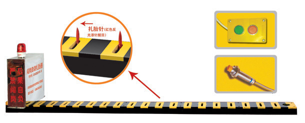 乐亭县V3嵌入式闯岗自动扎胎器/阻车器